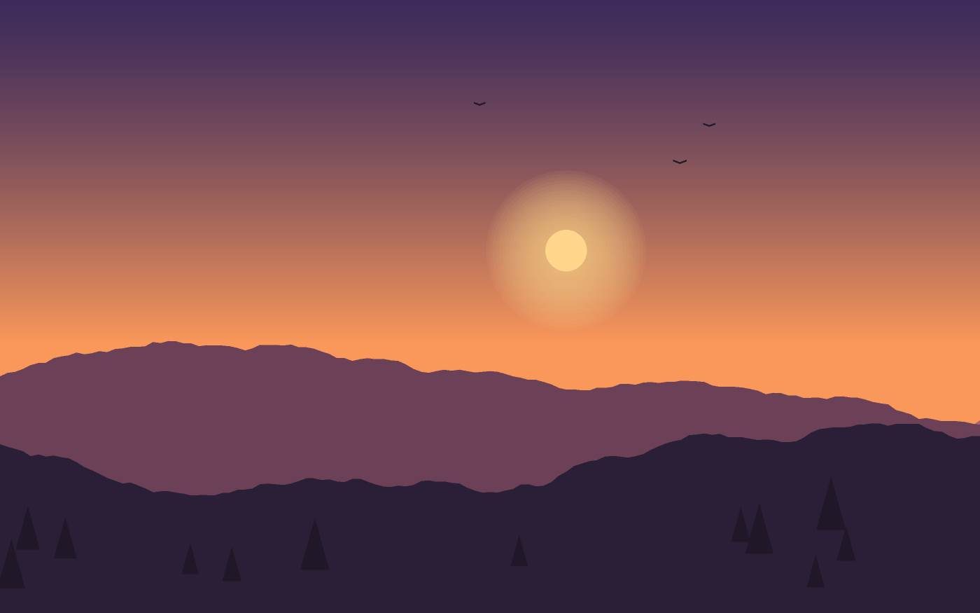 Landskabsillustration
