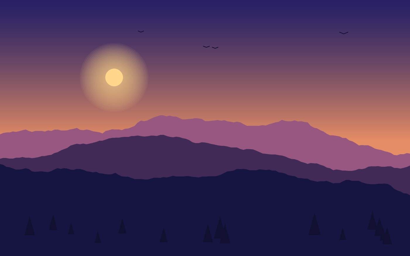Illustration de paysage