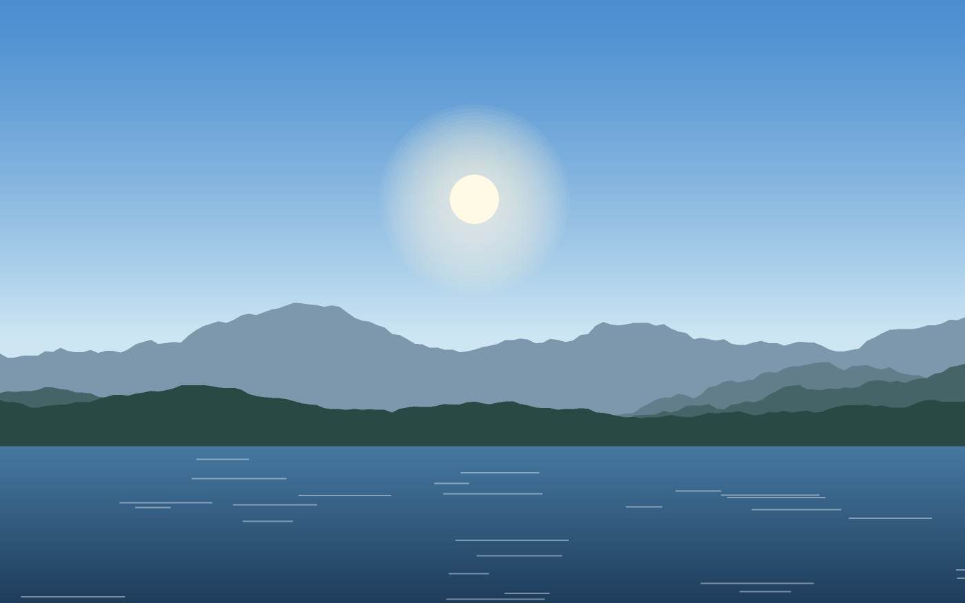 Landskapsillustration