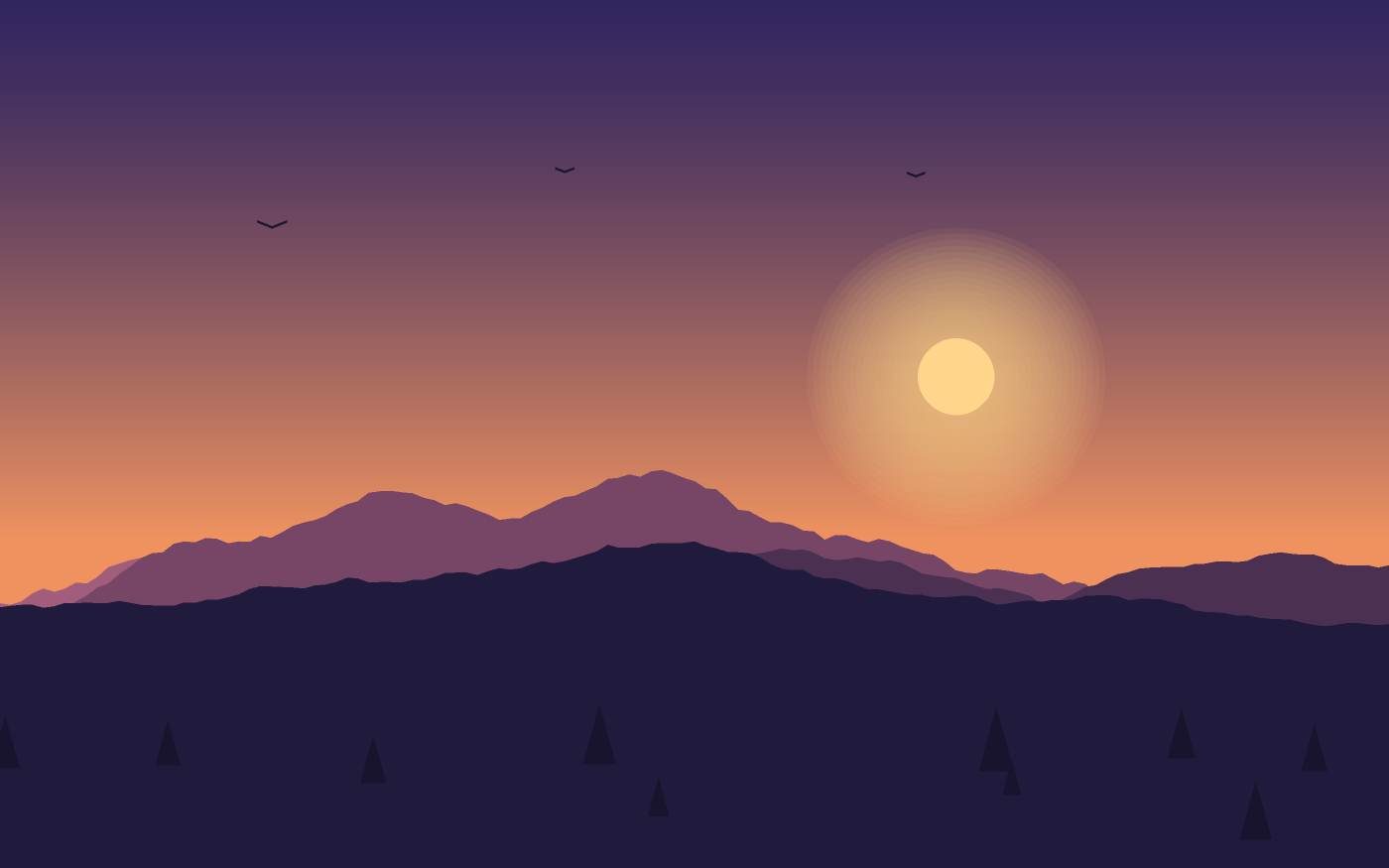Landscape illustration